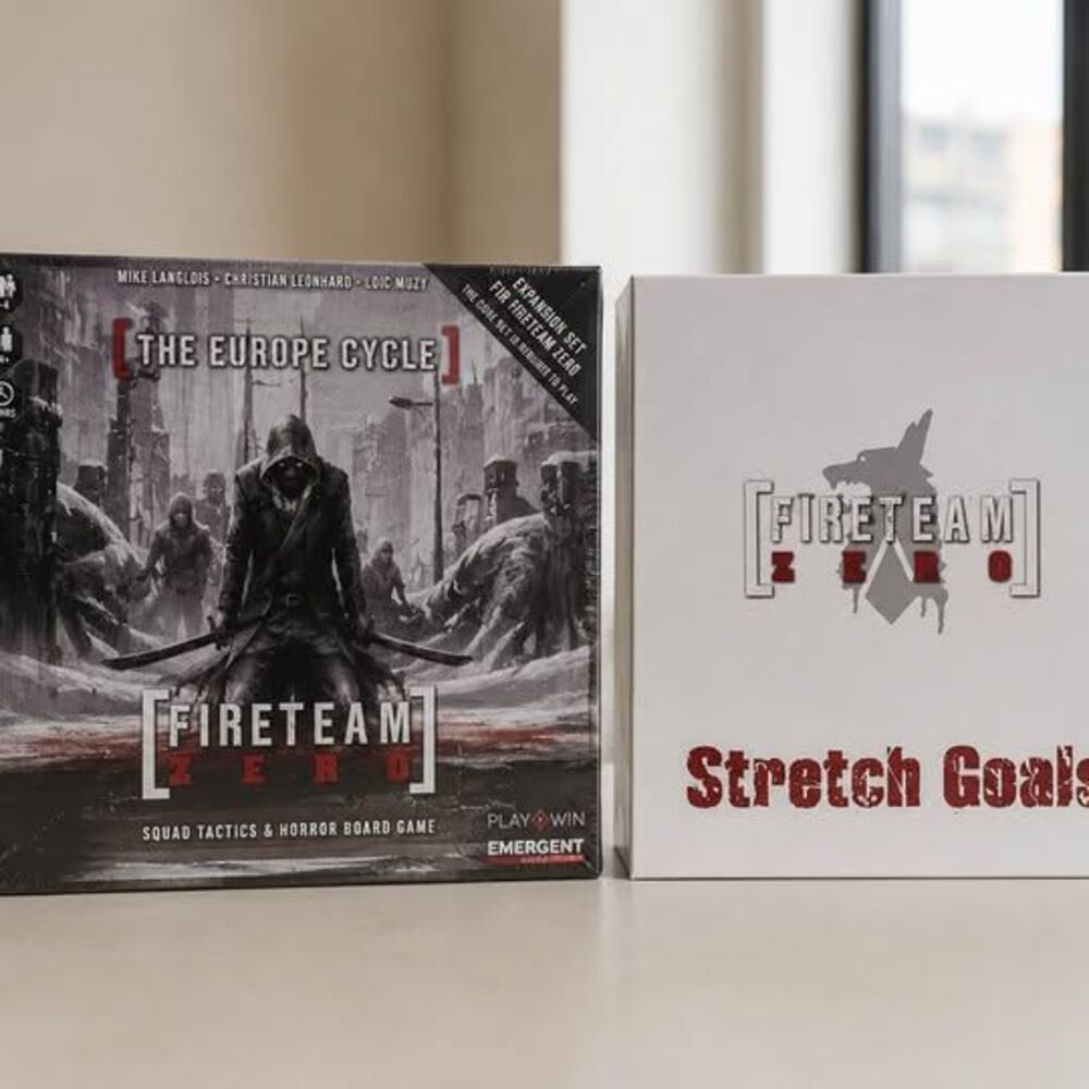 NEW SEALED Fireteam Zero Europe Cycle + Stretch Goals Bundle Set